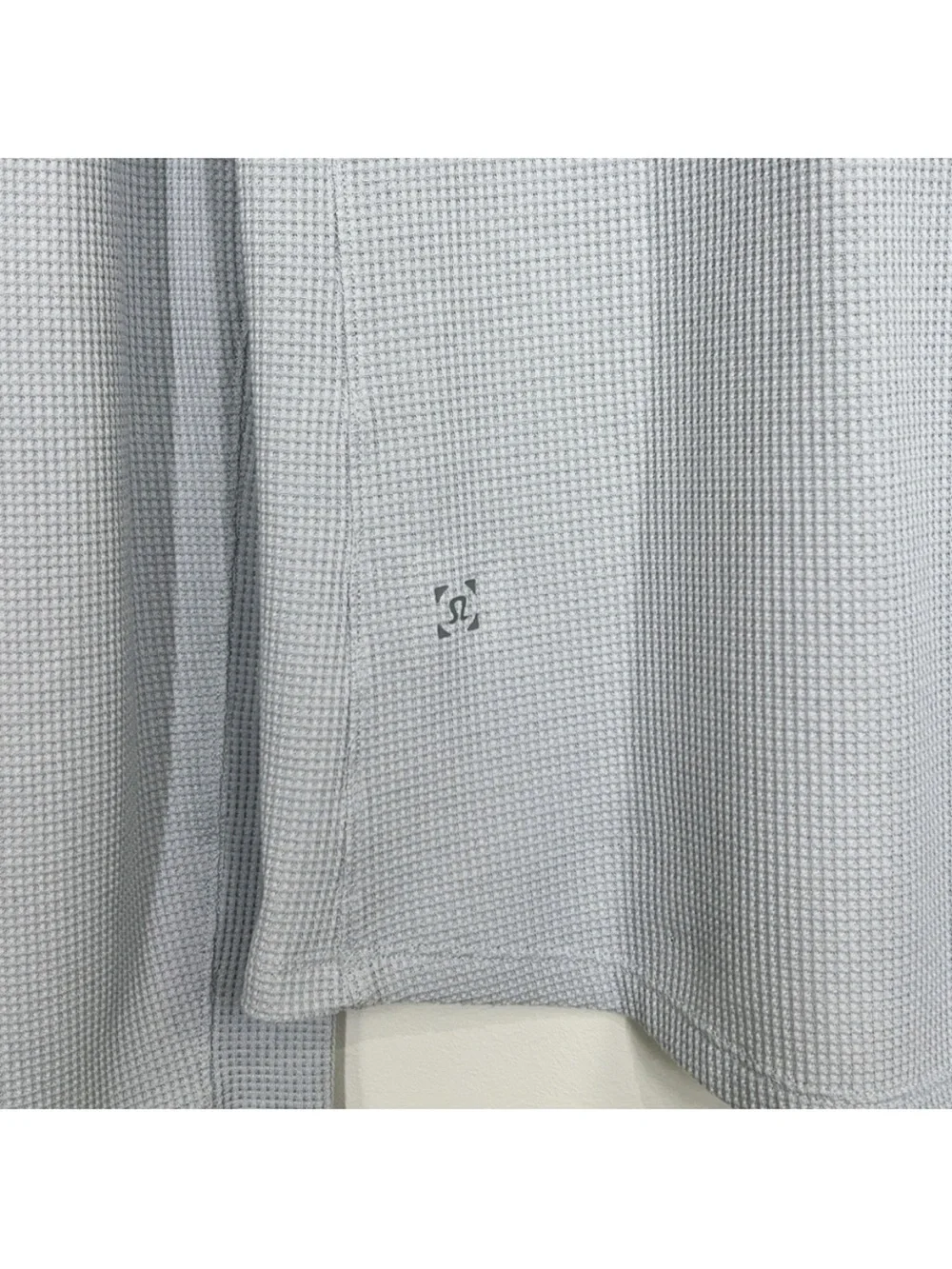 Lululemon Shift Stitch Henley Heathered Core Ultra Light Grey